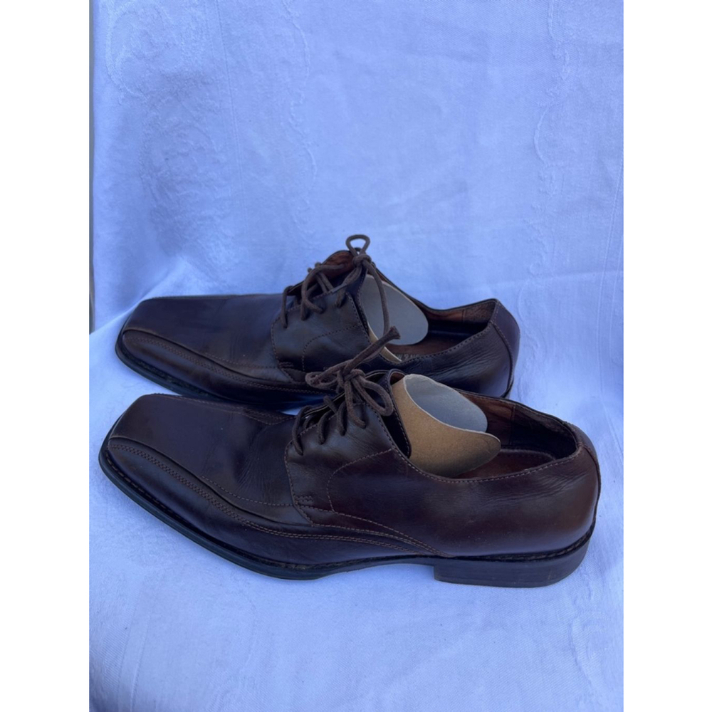 Men's Johnston &‎ Murphy Brown Leather Shoes Size 11 M